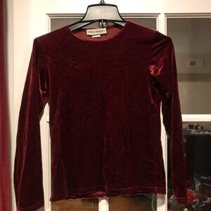 Miss Gabrieli velour three piece set